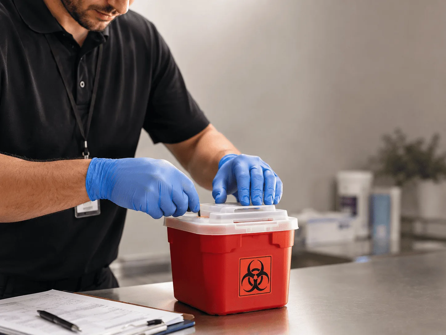 Why choose Sharps Waste Disposal in New Marshfield, OH